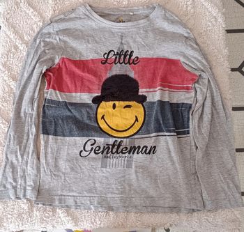 T-shirt garçon 10 ans smiley 🌸