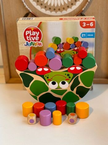 Jeu d’équilibre en bois enfant 