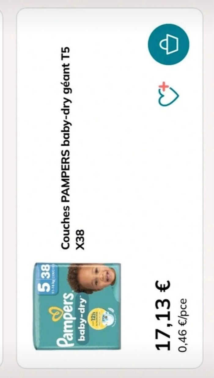 Couches Pampers - photo numéro 3