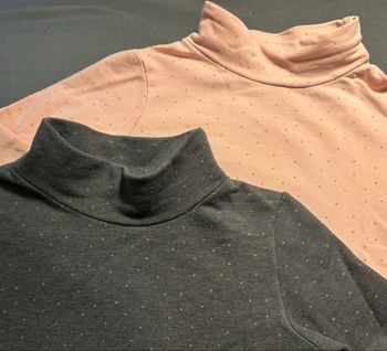 Lot de deux sous pull chauds Okaïdi 8 ans