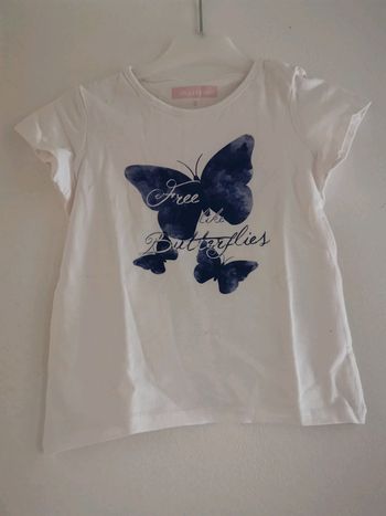 2 Tee shirt in extenso 4 ans