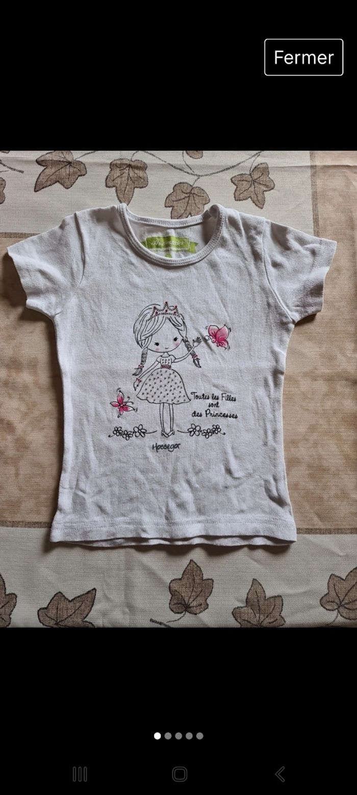 T-shirt taille 4 ans