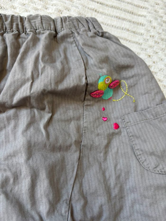Pantalon sarouel fille 12 mois - photo numéro 2