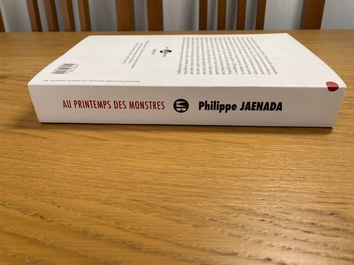 Livre Au printemps des monstres de Philippe Jaenada - photo numéro 3