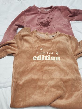 2 pyjama 18 mois très bon état 