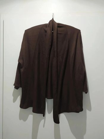 gilet marron