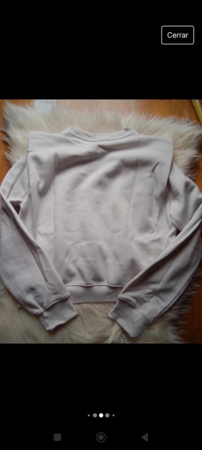 Sudadera hombrera zara blanca - photo numéro 8