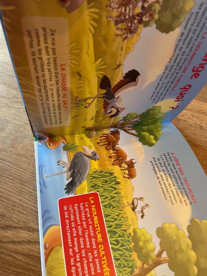 Livre Altaya Le monde des animaux Sauvages Animaux de la savane La grue couronnée - photo numéro 7