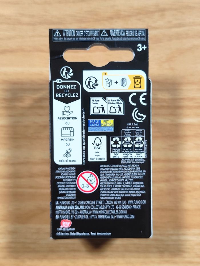 Pocket Pop! Keychain Roronoa Zoro - One Piece - photo numéro 3