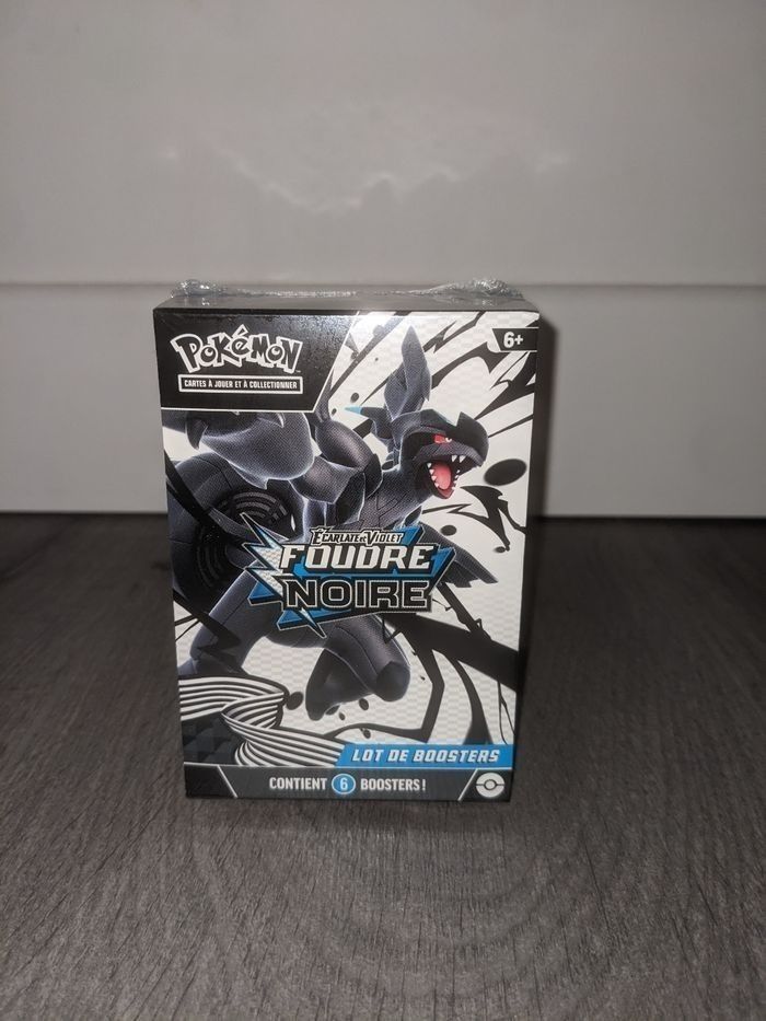 Pokémon bundle EV10.5 foudre noire neuf scellé