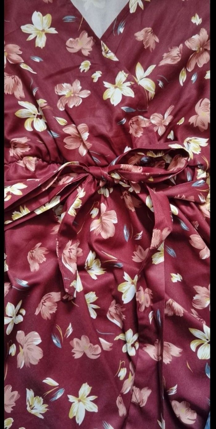 Robe bordeaux Shein - photo numéro 2