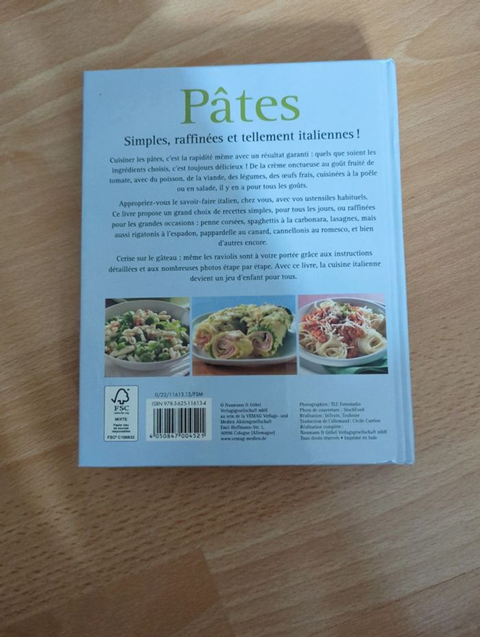 Livre de cuisine Pâtes - photo numéro 6