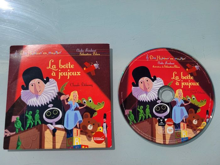 Livre avec CD 🧸 La Boîte à joujoux 🪅 Éditions Gautier.languereau - photo numéro 3