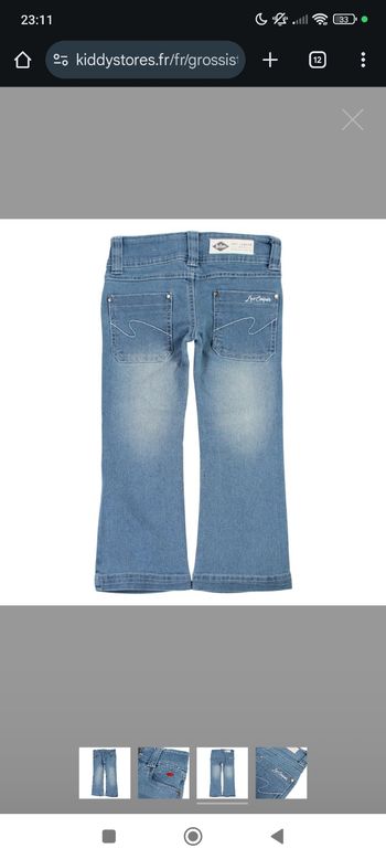 Jeans réglable