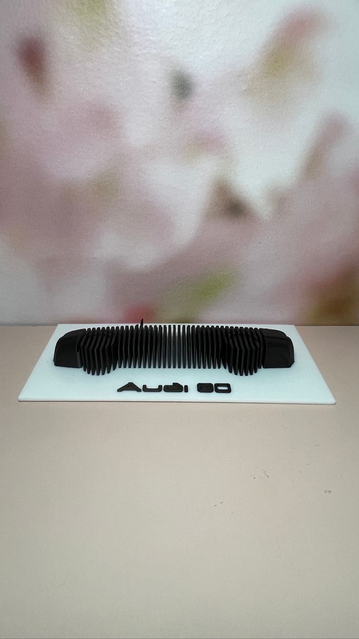 Sculpture en couches Audi 80 - photo numéro 3