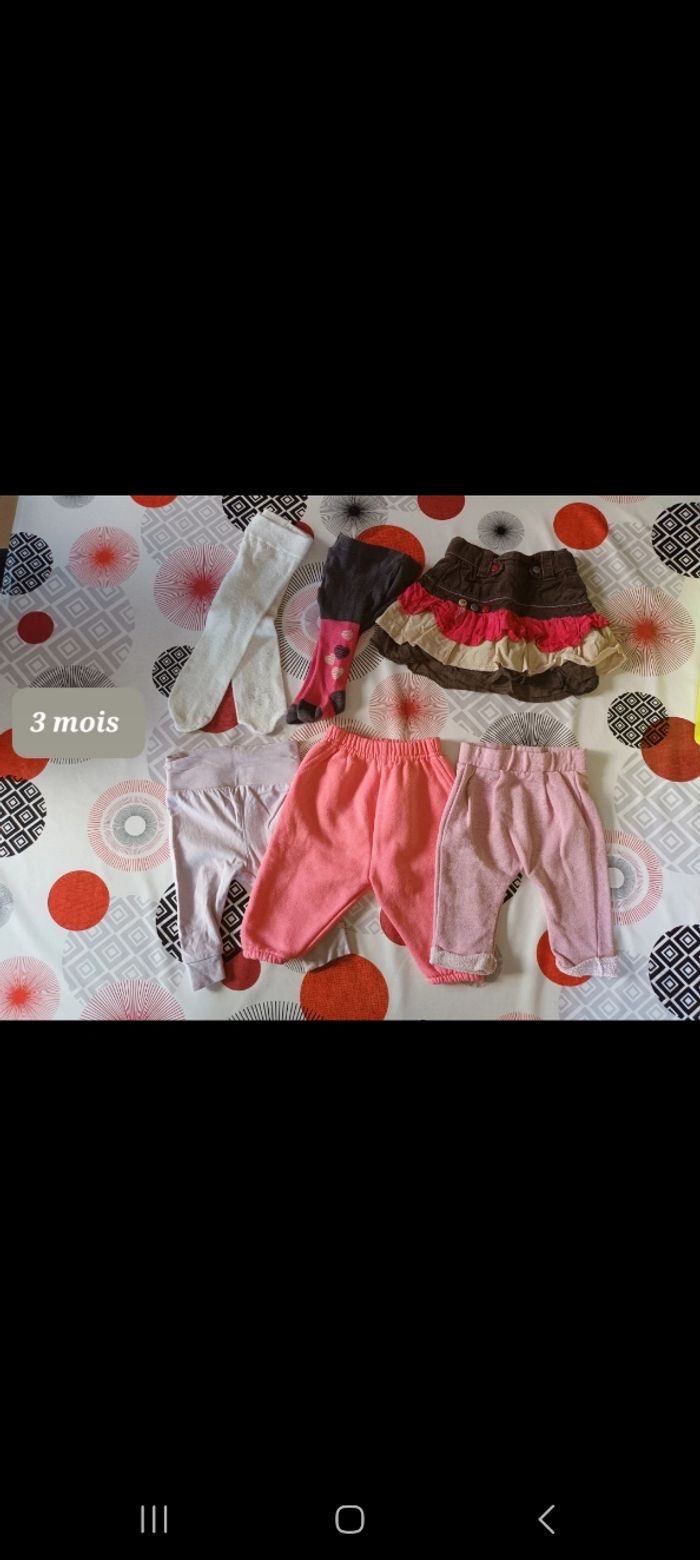 Lot 6 bas pantalons Taille 3 mois 👧 - photo numéro 4