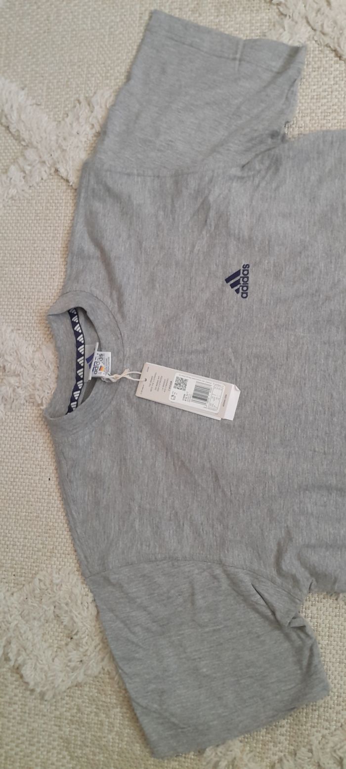 T-shirt Adidas gris homme - photo numéro 3