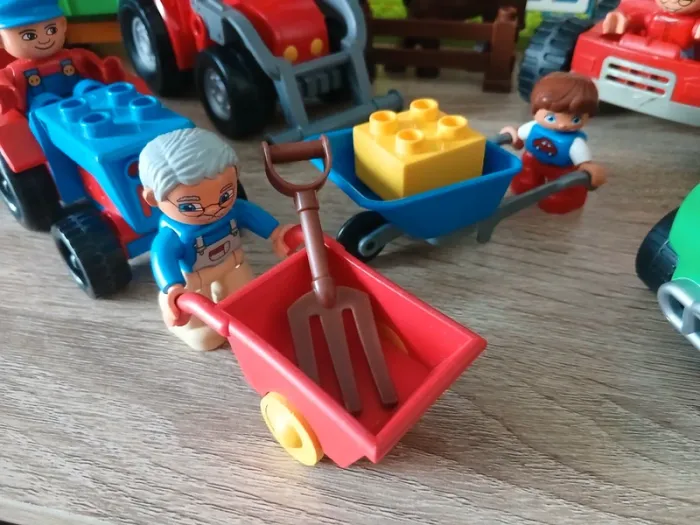 Lot ferme lego duplo tbe - photo numéro 2