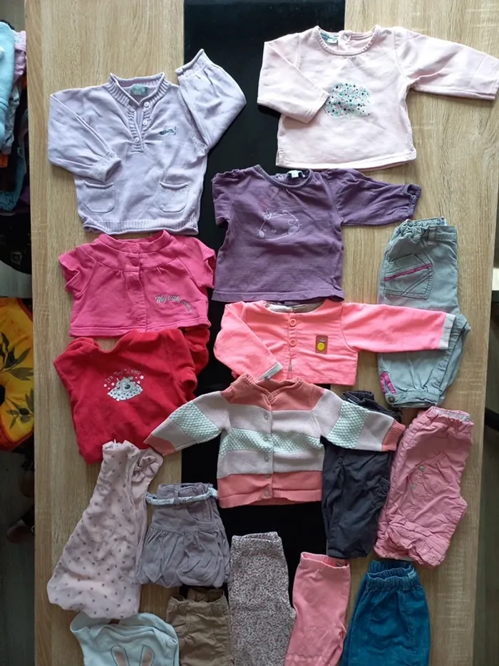 Lot de vêtements bébé fille 6 mois - photo numéro 4