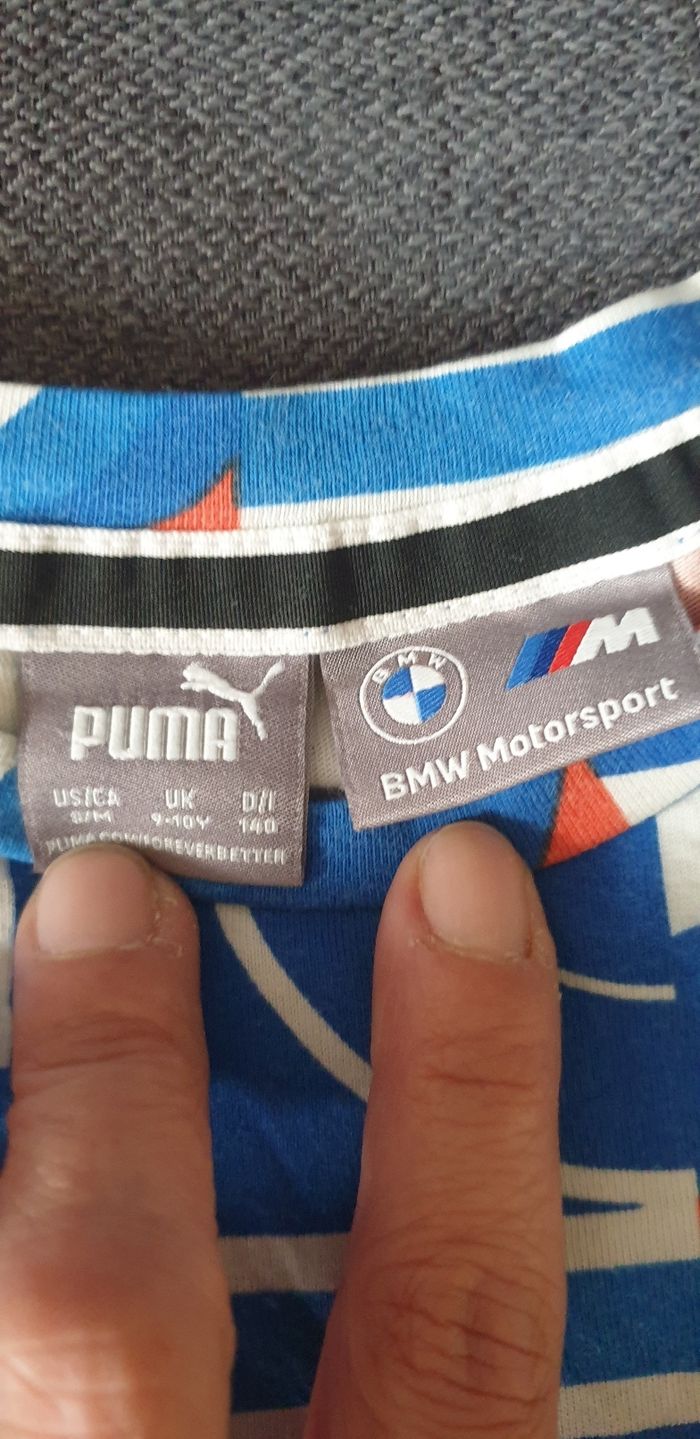 Tee-shirt puma bmw 9/10 ans - photo numéro 4