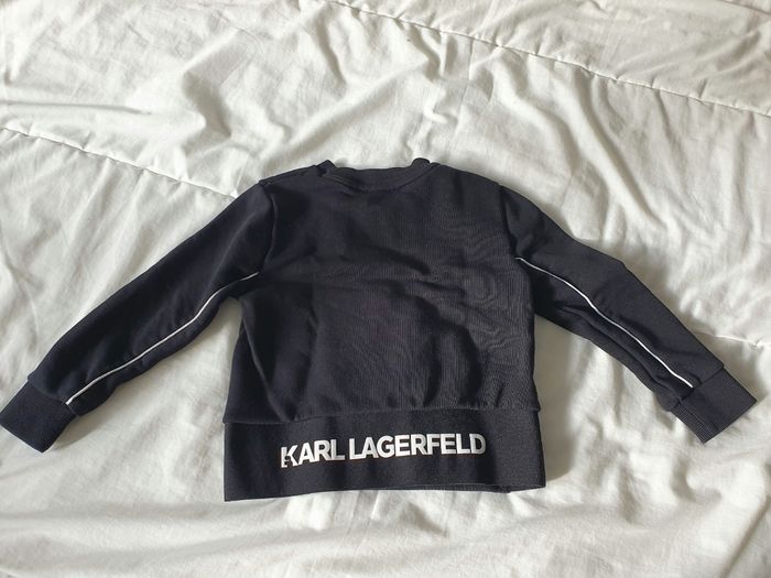 Ensemble garçon noir Karl Kagerfeld taille 4/5 ans - photo numéro 8