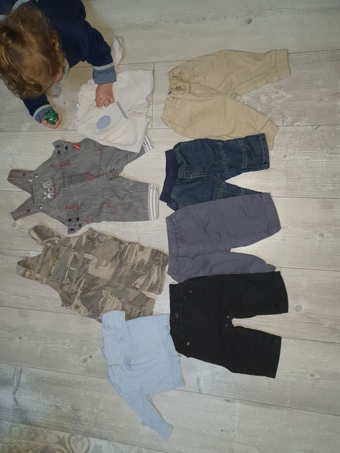 Lot de 6 bas 3 mois