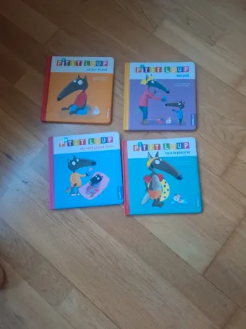 Lot 4 livres p'tit loup