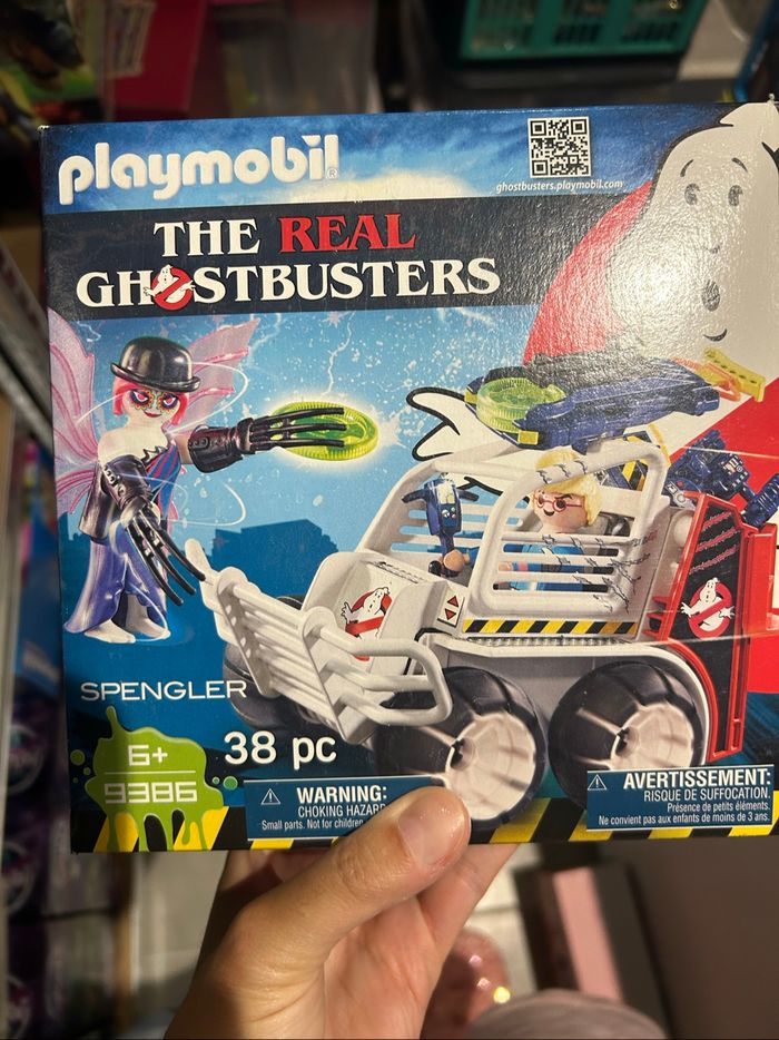 9386 Playmobil Ghostbusters Spengler et voiturette