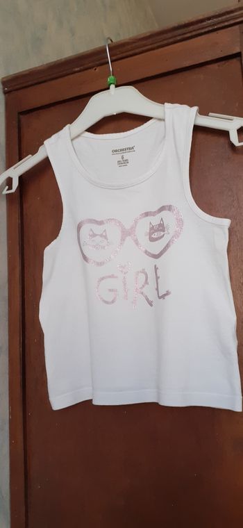 Débardeur fille 6 ans