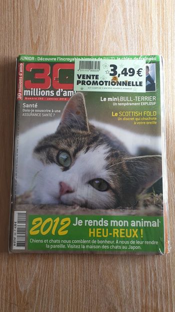 Anciens numéros d'animaux