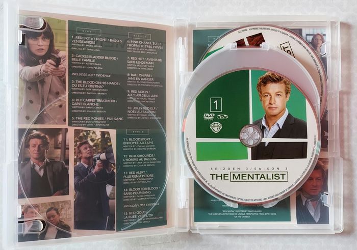 Dvd The Mentalist Saison 3 - photo numéro 5