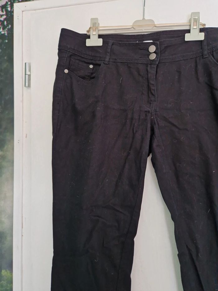 Jeans droit pimkie noir Taille 44 - photo numéro 3