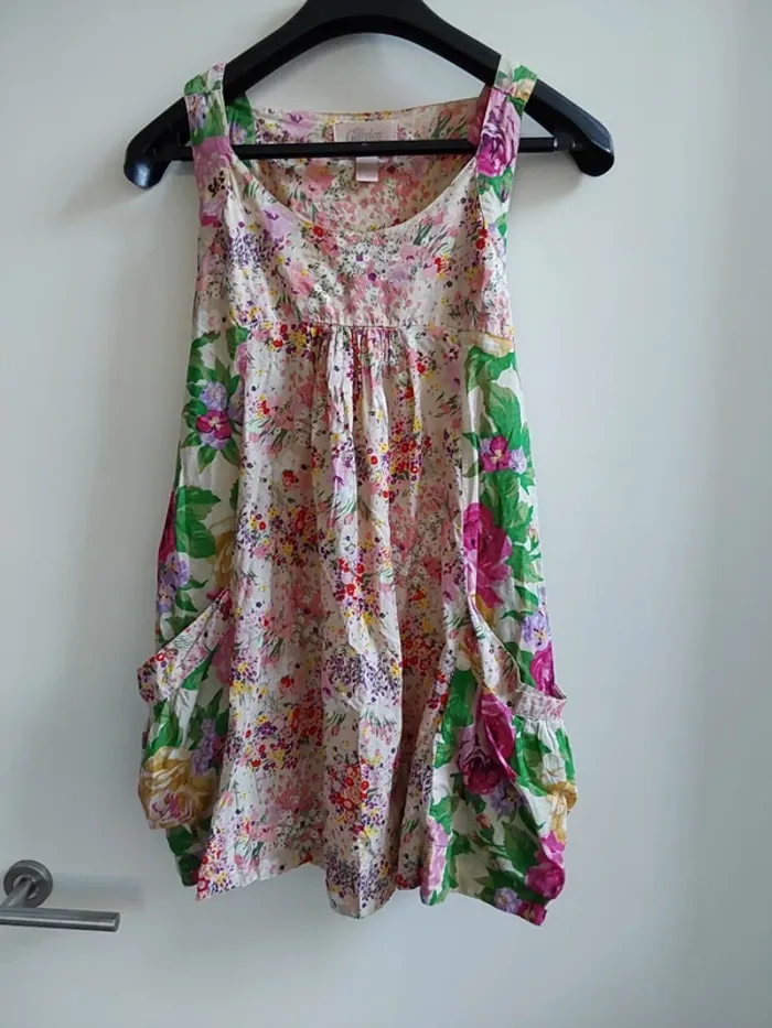 Robe blouse fleuris