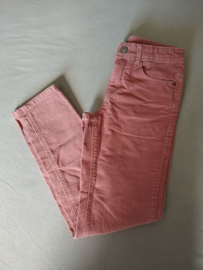 Pantalon velours fille 10 ans Kiabi - photo numéro 2