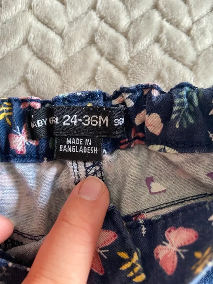 Pantalon à fleur - photo numéro 3