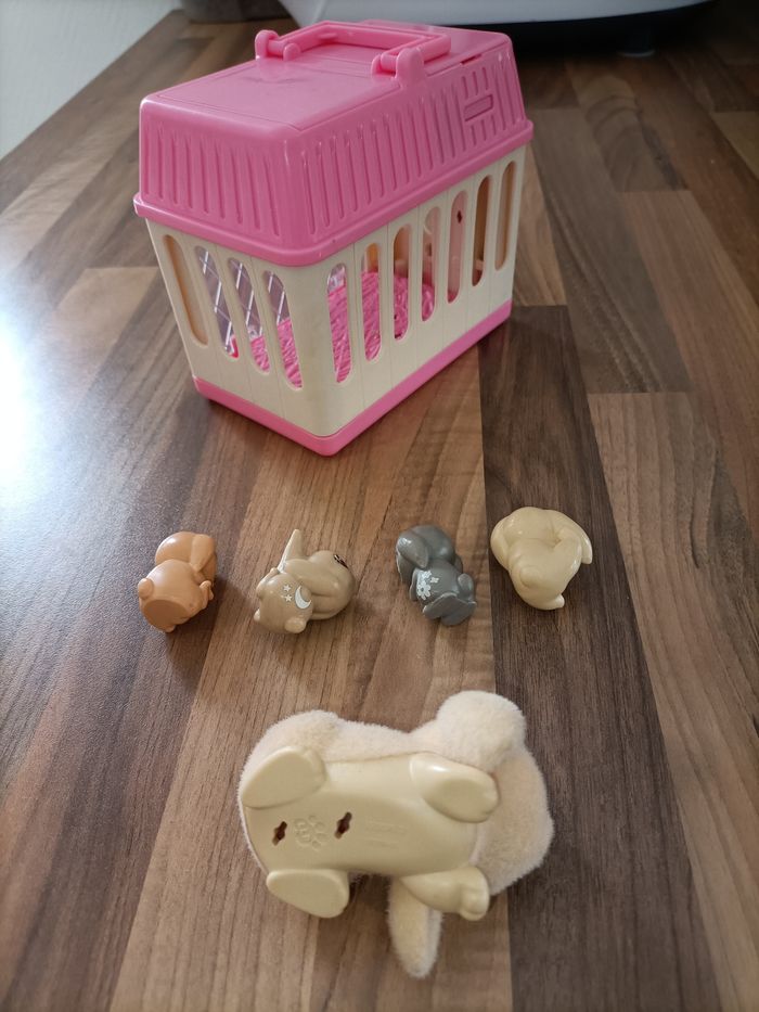 Lot lapins Little Petshop avec boîte - photo numéro 5
