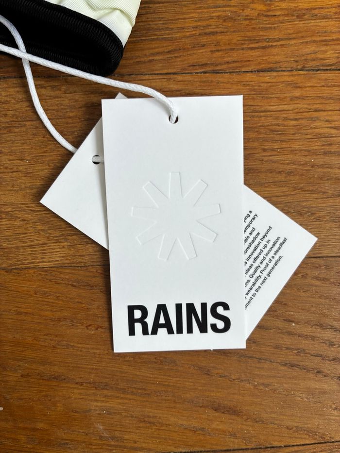 Moufles Rains Blanches - Taille M - Neuves - photo numéro 4