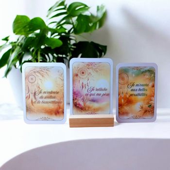 Cartes d'affirmations positives Bien-être 