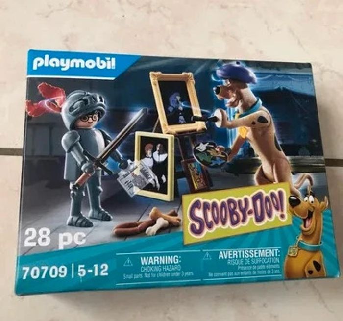Playmobil 70709 Scooby-Doo avec chevalier noir Neuf dans son emballage