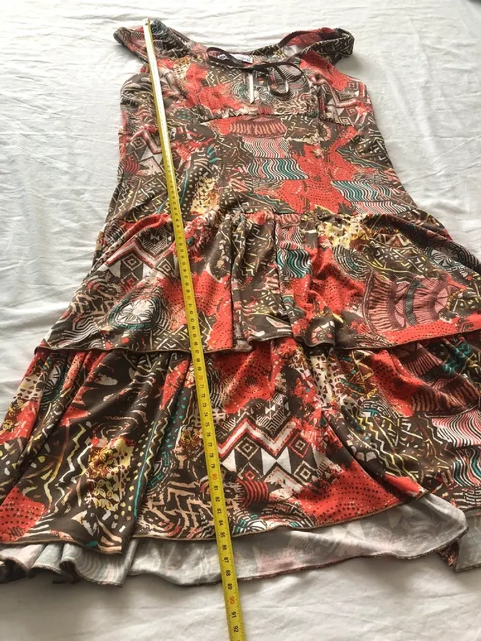 Robe été fluide scottage taille 40 L - photo numéro 5