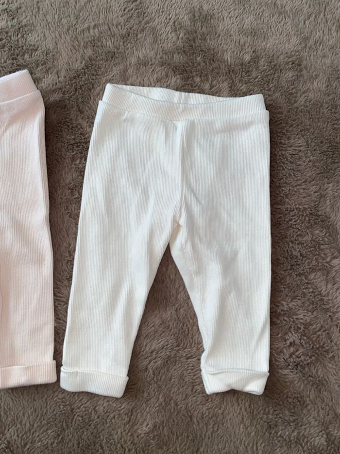 🌸lot leggings côtelé 6 mois tao - photo numéro 2