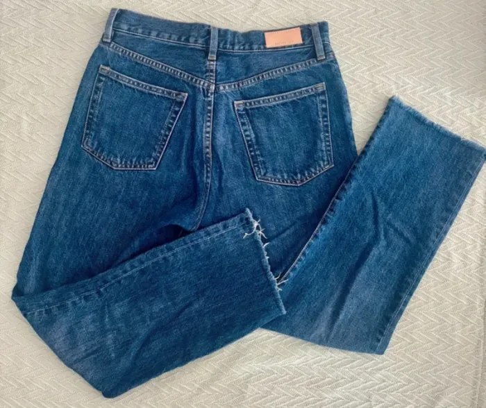 Jeans large taille haute Mango taille 36 - photo numéro 3