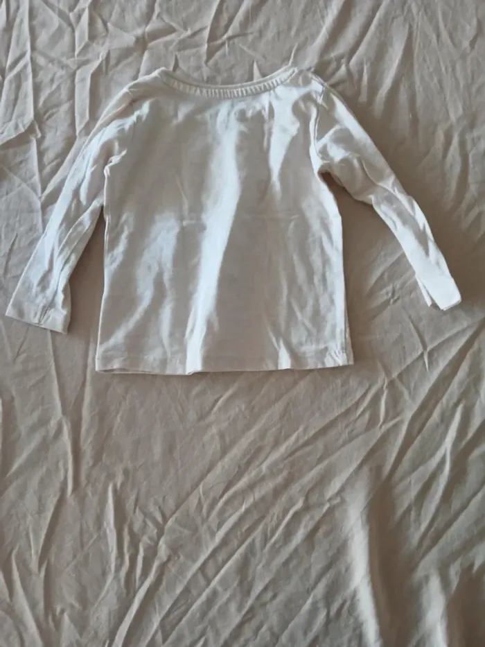 Tee-shirt manche longue 9-12 mois - photo numéro 3