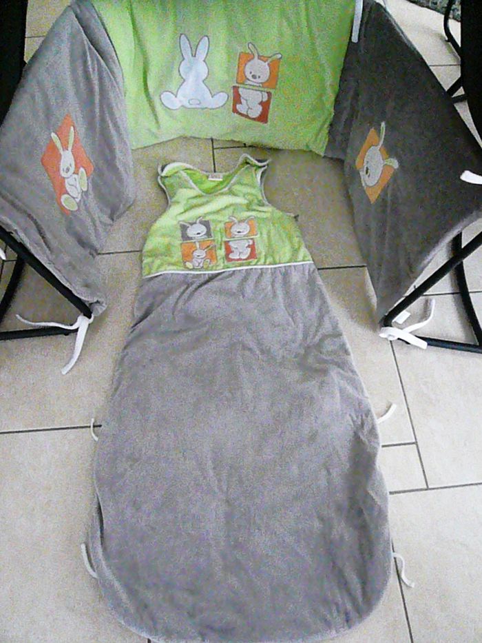 Ensemble Tour de lit et 1 gigoteuse - photo numéro 2