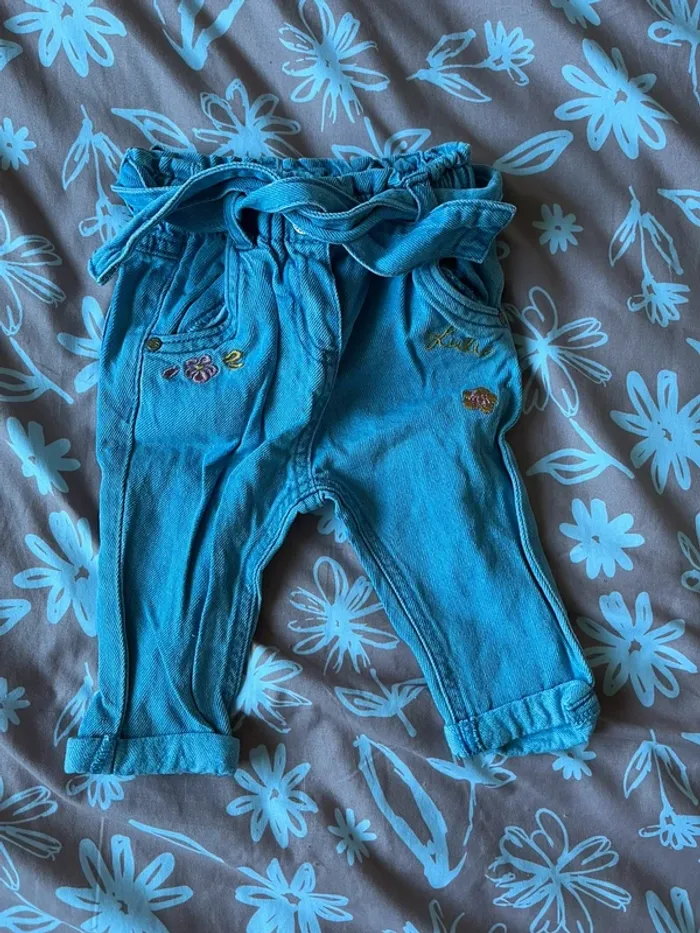 Jean lulu castagnette 6 mois