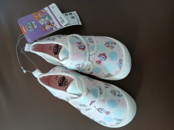 chaussures fille en tissu pat patrouille 25