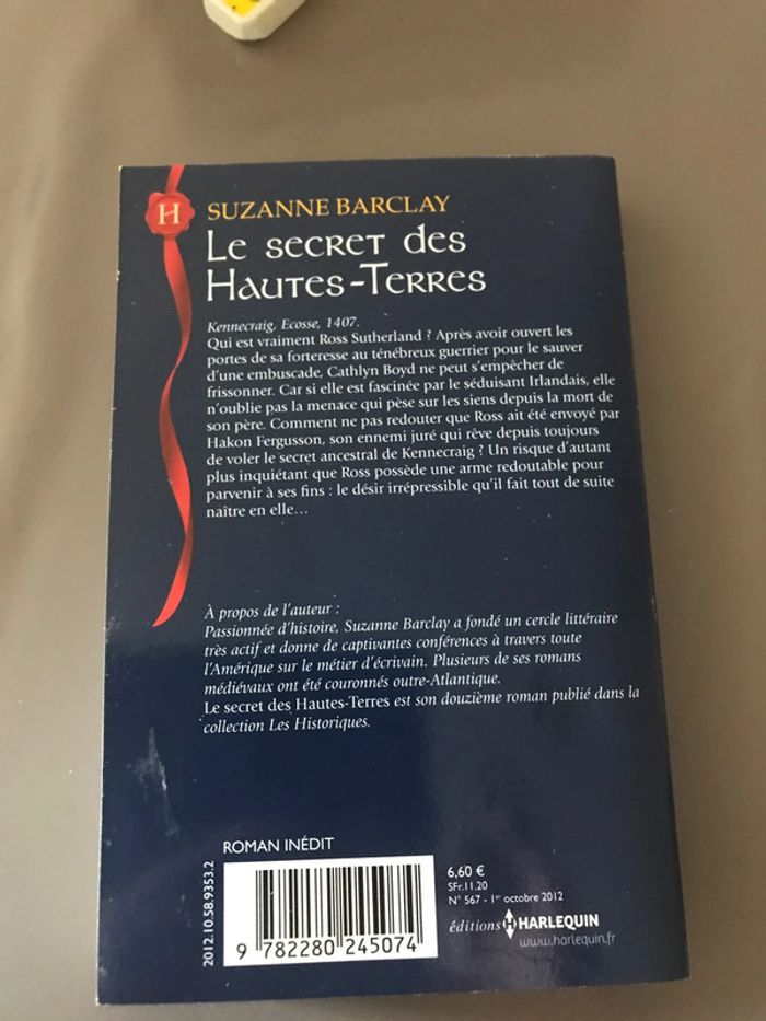 Livre Le secret des hautes terres - photo numéro 2
