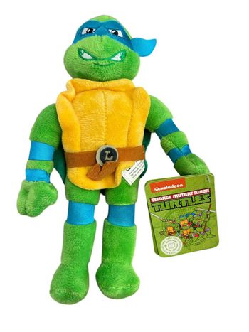 Peluche Teenage Mutant Ninja Turtles Leonardo 22 cm Play By Play neuf