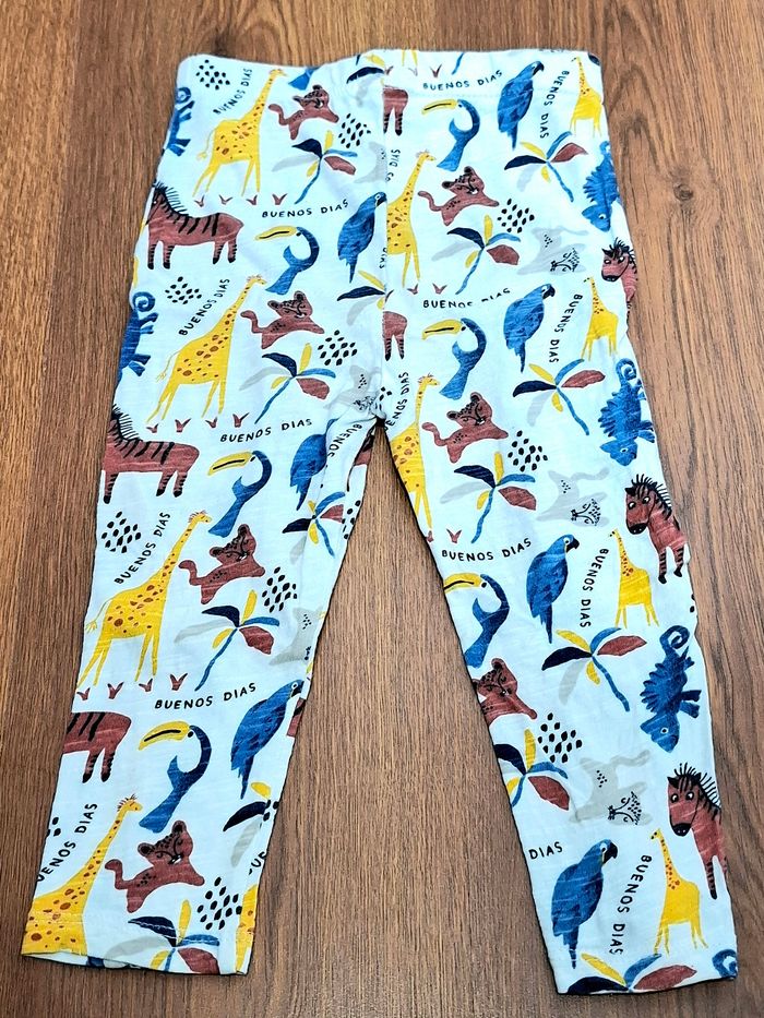 Jogging léger / bas de pyjama bébé – Gémo 24 mois – motif animaux safari - photo numéro 4