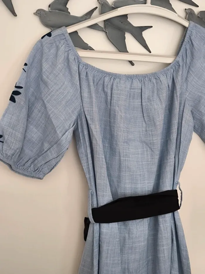 Robe Zara évasé manches bouffantes 36 - photo numéro 12